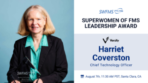 Versity CTO named FMS Superwoman of the year